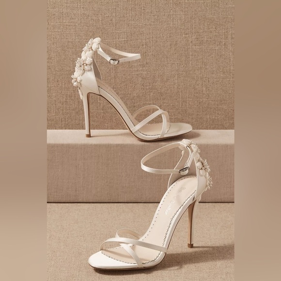 Anthropologie x Bella Belle Gardenia Heels Size 7.5 NEW READ